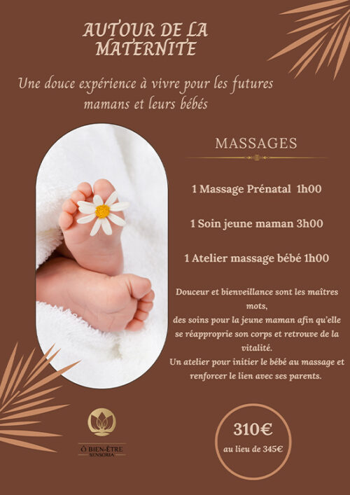 Lugon esthéticienne - libourne massage bébé